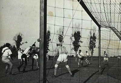 Fotografía antes del gol