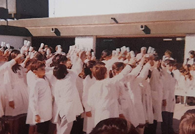 Egresados en el fin del ciclo lectivo