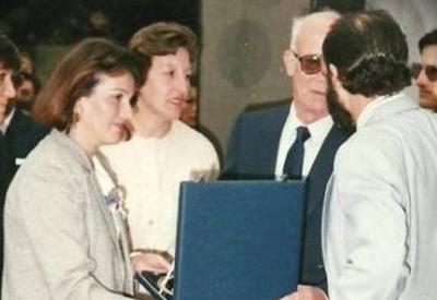 Rector Dr. Raul Cabaleiro en acto protocolar