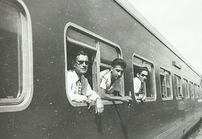 Fotografía en el tren