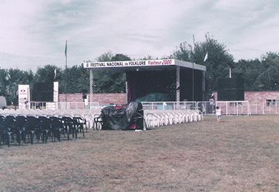 Predio del festival en el 2000