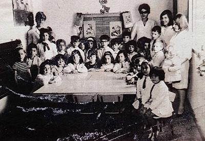 Aula en la casa-habitación